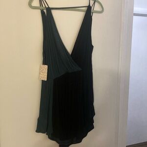 Free people color blocked tank - never worn/tags still on